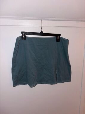 American Eagle Outfitters Teal Circle Skater Skirt